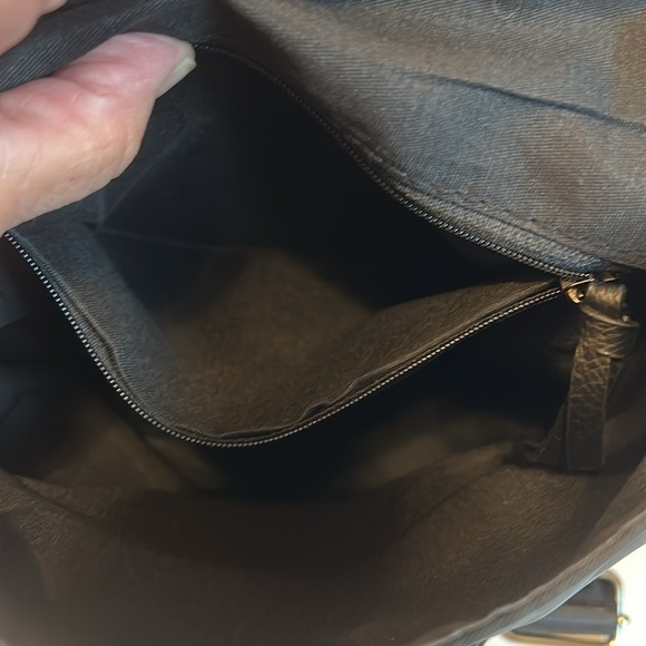 Botkier New York Black Nylon Trigger City Backpack Tote Bag - Picture 7 of 8